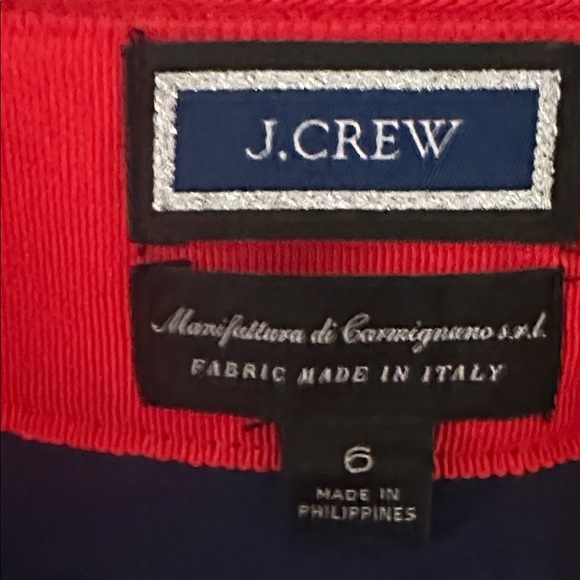 J Crew Womens Fluted Skirt in Blue Autumn Tweed Sz 6 Preppy Classic Chic Office - Picture 9 of 11